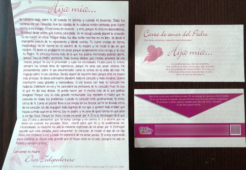 Tratado Carta De Amor Del Padre/mujeres/paquete X 100 Unidades, De Clc. Editorial Editorial C.l.c En Español