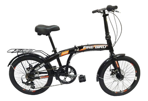 Bicicleta Plegable Fire Bird Rodado 20 Acero