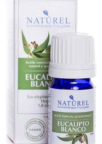 Aceite Esencial Eucalipto Blanco 100%puro, Quimiotipado