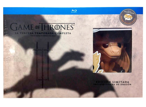 Game Of Thrones Juego De Tronos Temporada 3 Blu-ray + Funko