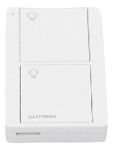 Control Remoto Pico 2 Botones Encender Lutron Pj2-2b-gwh-l01