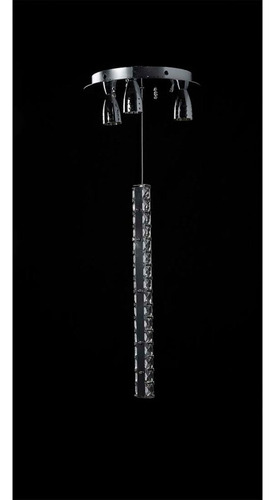 Candil Colgante Gamalux Universe Neptuno Cristal De 3 Luces
