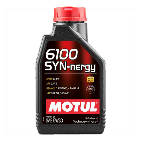 Aceite Motor Motul 6100 Syn Nergy 5w30 1 Lt