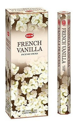 Imagen 1 de 1 de Hem French Vanilla Incense 120 Sticks Box