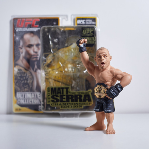 Matt Serra Championship Edition Ufc Round 5 Figura