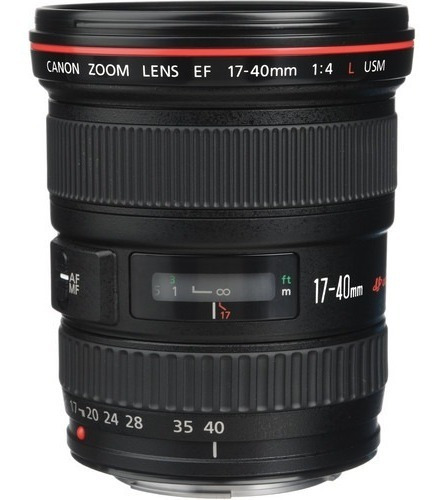 Imagem 1 de 7 de Lente Canon Ef 17-40mm F/4l Usm Garantia Novo