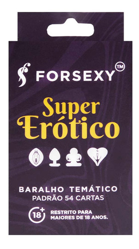 Imagem 3 de 4 de Baralho Temático Erótico 54 Cartas