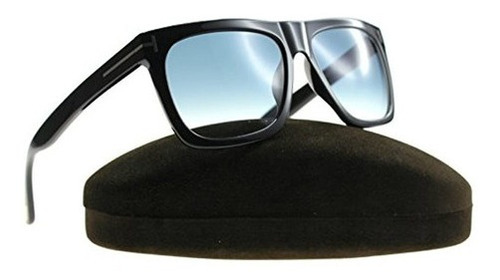 Gafas De Sol Cuadradas Color Negro Brillante Talla 5