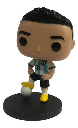 Figura Coleccion Angel Di Maria Mundial Qatar 2022 Muñeco 