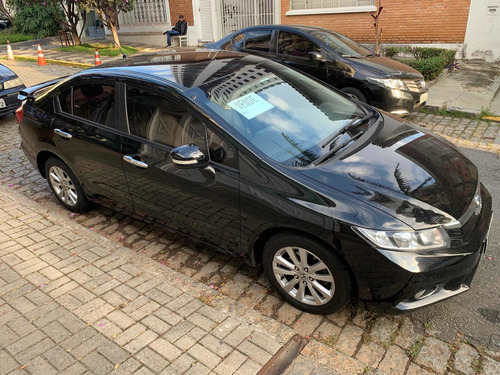 Imagem 2 de 9 de Honda Civic 2014 2.0 Lxr Flex Aut. 4p