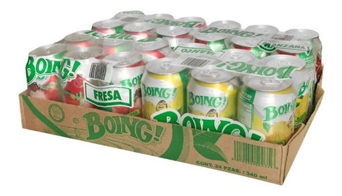 Boing En Lata 24 Pzas De 340 Ml