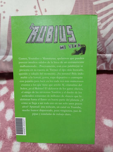 El Rubius Mi Vida - Martina Reis - Editorial: B De Block (Usado)