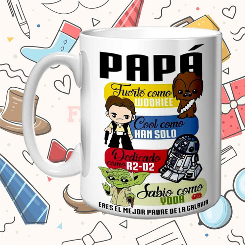 Imagen 2 de 10 de Taza Día Del Padre! Mi Papá Es Como... Varios Diseños