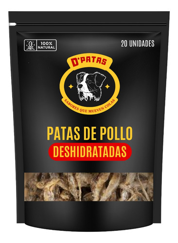 Patitas De Pollo  Deshidratadas  X50u