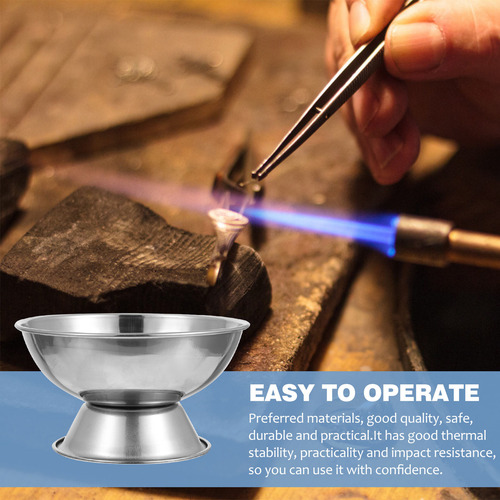 Herramienta Para Fundir Joyas, Cuenco Profesional Para Fundi