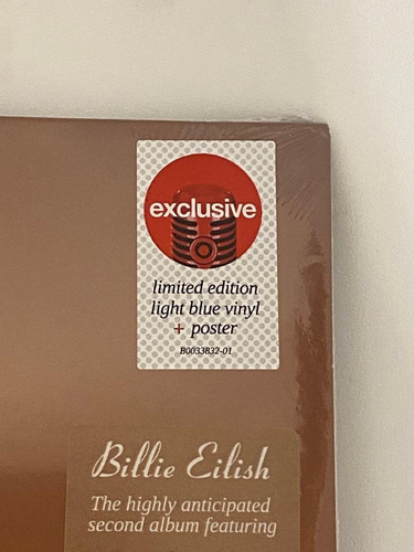 Vinilo: Happier Than Ever - Billie Eilish Vinilo Light Blue (Usado)