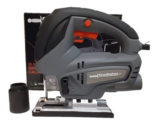 Sierra Caladora 600w Pend Veloc Variabl Gladiator + Cuotas !