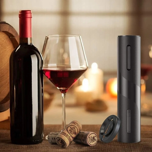 Imagen 6 de 7 de Descorchador Sacacorcho Destapador Abridor Eléctrico Vino284