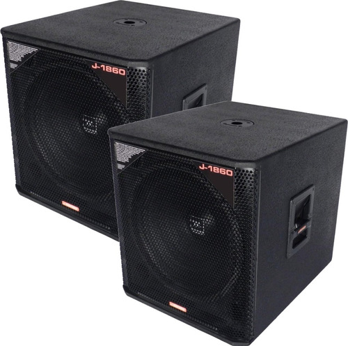 Kit 2x Subwoofer Jbl J1860 Pasivo 18 1200w Profesional Sub