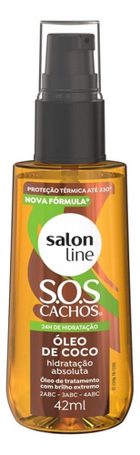 Coco Sos Cachos Salon Line Kit Hidratação Com 7 Produtos