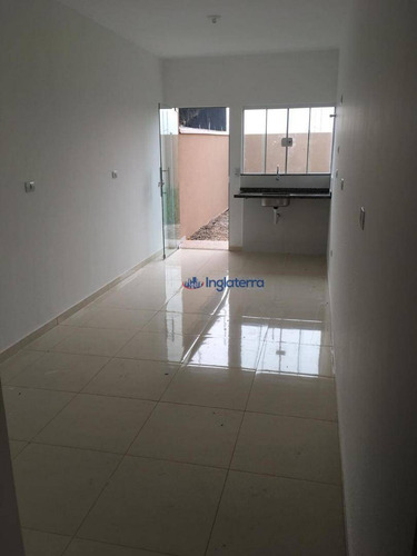 Casa À Venda, 86 M² Por R$ 316.000,00 - Jardim Casa Grande - Cambé/pr - Ca0985