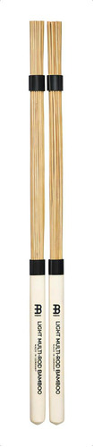 Meinl Sb203 Par De Escobillas Bambu Jazz Batería Percusión Color Natural