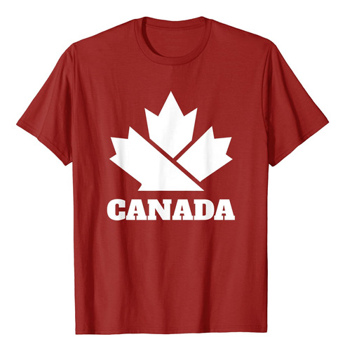 Camiseta Retro De Hoja De Arce Con Bandera Canadiense De Can
