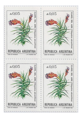 Argentina - Flores Argentinas - En Australes - Gj 2212 A)