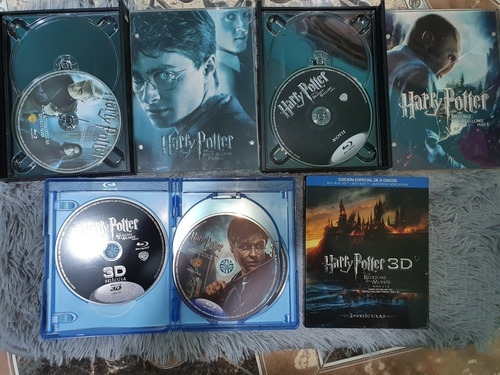 Peliculas Edicion Especial Harry Potter Reliquias 1 Y 2. (Usado)