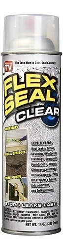 Flex Seal Sellador Spray De Goma Revestimientos, 14 Onzas, C