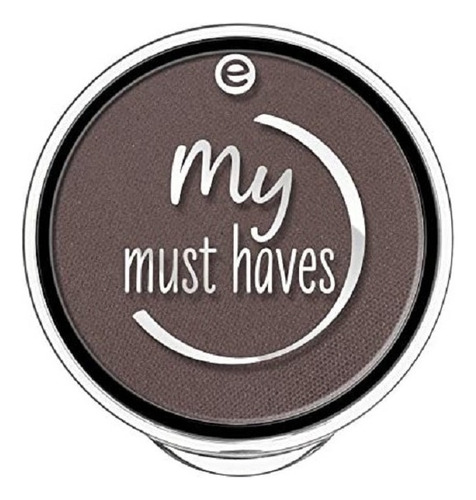 Essence Sombra Polvo Cejas My Must Haves Eyebrow Powder Color 10. Meu tipo de marrom