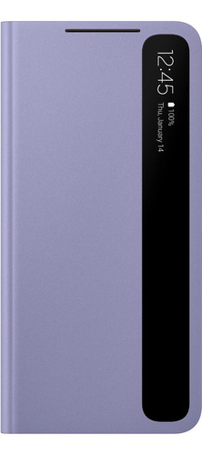 Case Galaxy S21 Plus S-view Flip Cover Original Lavanda