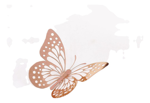 Adhesivo De Pared Con Forma De Mariposa, Papel, Mariposa, Ex