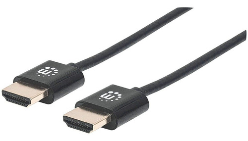 Cable Hdmi Manhattan 2.0 Ultradelgado M-m 1.0 Mts Blister 39