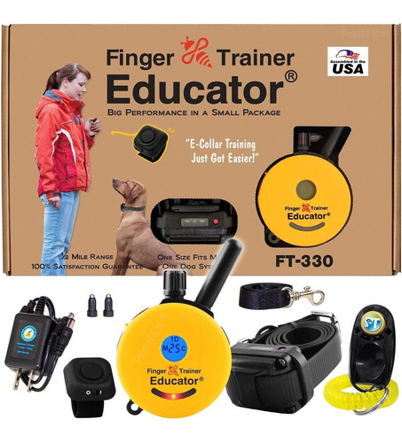 Educator E-collar Ft-330 - Entrenador De Dedos A Distancia I