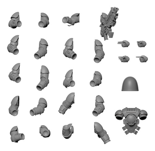 Primaris Space Marines Intercesores (pack 5) - Warhammer 40k