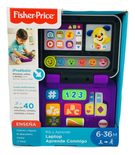 Laptop Aprende Conmigo Sonido Fisher Price