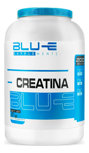 Creatina Blu-e Monohidratada 1k 200 Servicios Varios Sabores Natural