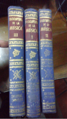 Libros Enciclopedia De La Música  3 Tomos