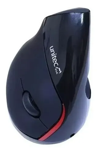 Mouse Inalambrico Recargable Vertical Ergonómico Unitec