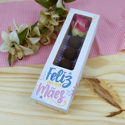 Arquivo De Corte Caixa Para Rosa E 5 Docesdia Das Mães