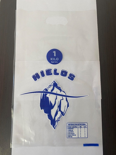 Imagen 3 de 3 de 100 Pcs Bolsas Para Hielo 1kg