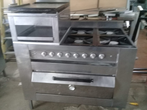 Cocina Industrial 4 Hornallas,chivitero,horno