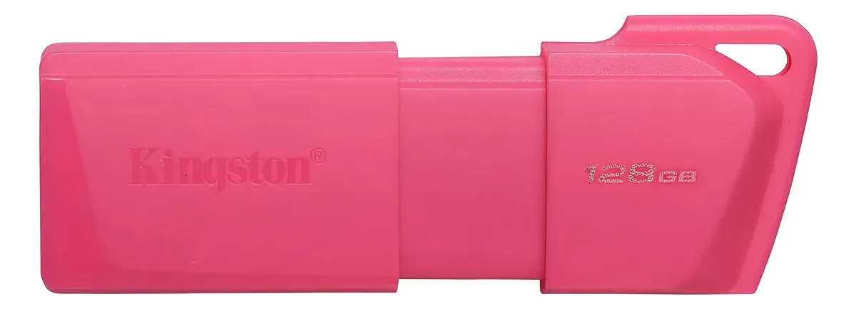 Kingston Datatraveler Usb 128gb Exodia M 3.2 Gen 1 - Rojo Rosa
