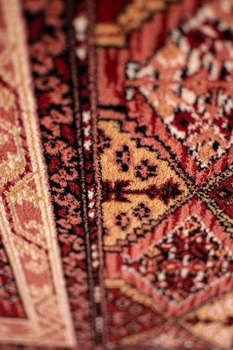 Alfombra De Lana Pasillo Kirman 203-0854-708 080x250 Bazhars