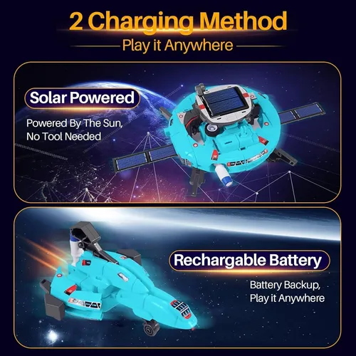 Juguete Educativo Robot Solar 6 En 1,kit De Robótica Solar