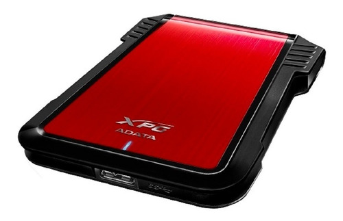 Adata Gabinete De Disco Duro Ex500 2.5 Sata Iii Usb 3.0 Rojo