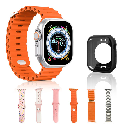 Ultra2 7+1 Smartwatch Mejorado Con 7 Pulseras Gratis