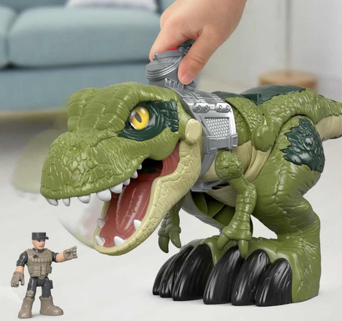 Nuevo Dinosaurio T-rex Jurassic Word Megamordida. Imaginext (Usado)