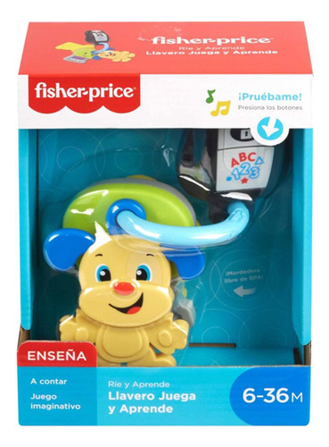 Llavero Fisher Price Juega Y Aprende Grf17